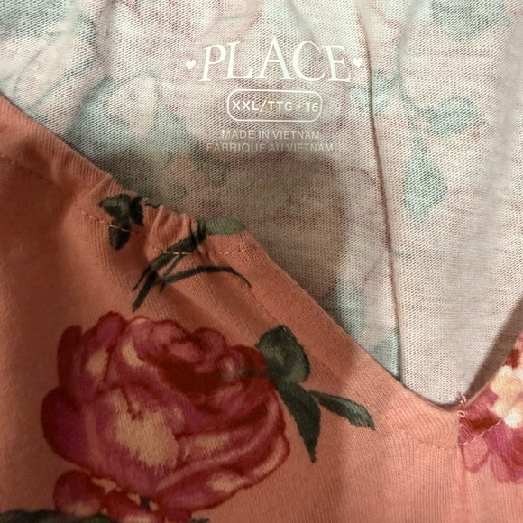 Girls Pink Floral Casual Dresses Bundle - Picture 4 of 11